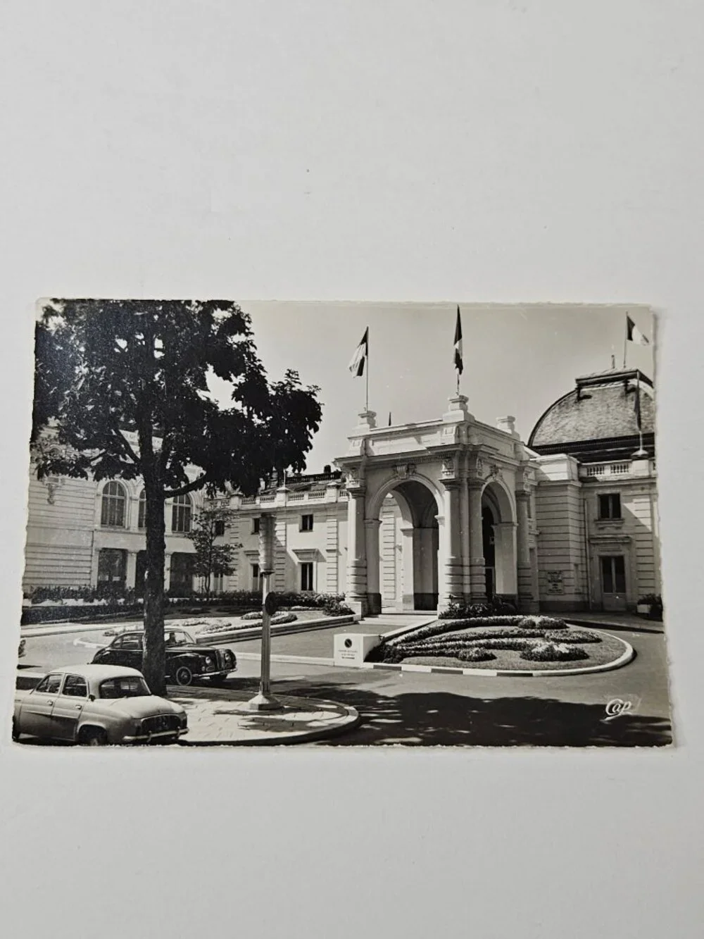 Grand Cercle Casino in Aix-les-Bains, France Postcard
